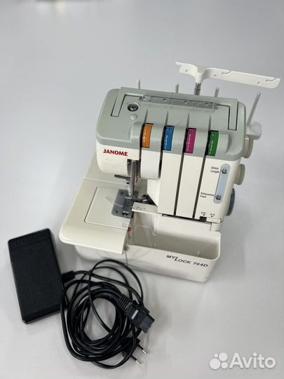 Оверлок janome mylock 744d