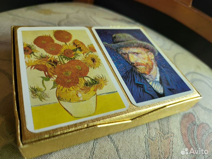 Игральные карты из музея Вангога (2 колоды)