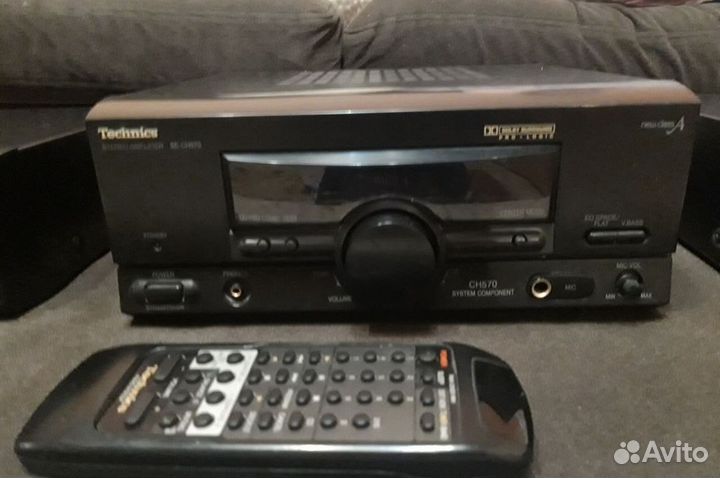 Муз центр Technics 570,есть 2 комплекта+ Bluetooth