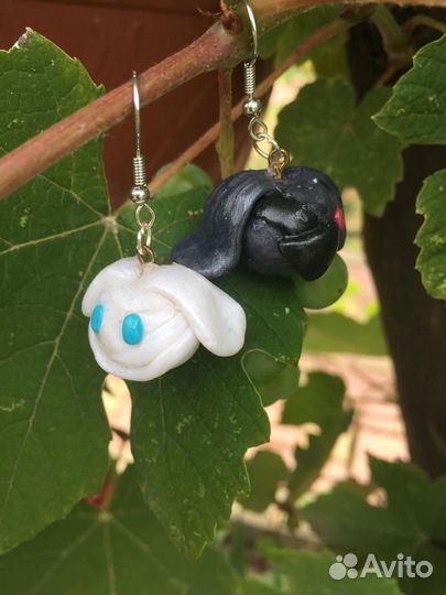Серьги, ручная работа