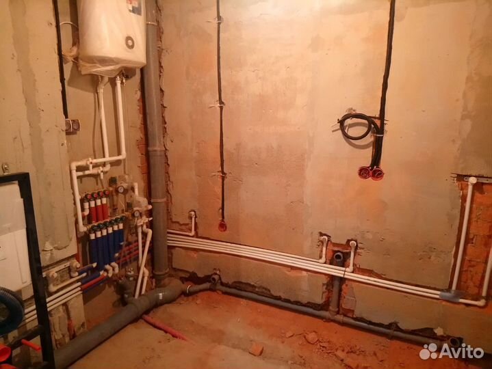 Монтаж сантехники, отопления, электрики