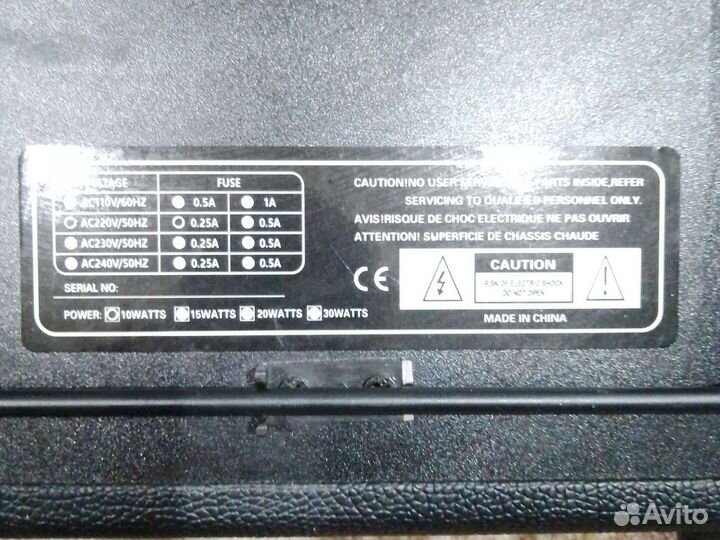 Гитарный комбоусилитель rocket ga10