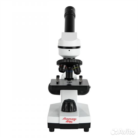 Микроскоп школьный Эврика 40х-1600х с видеоокуляро