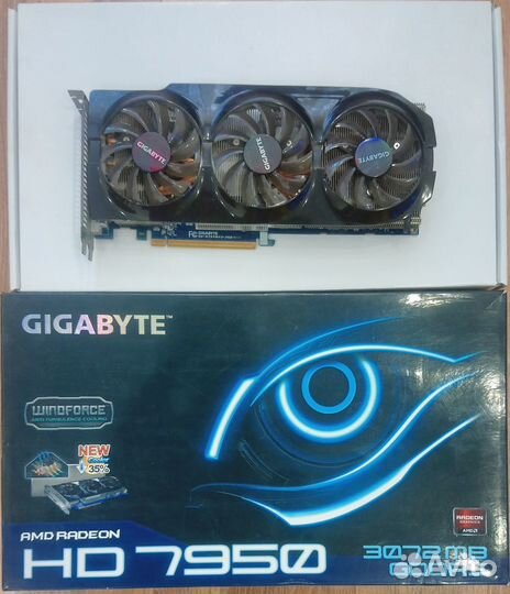 Видеокарта Gigabyte AMD Radeon HD 7950 3GB 384bit