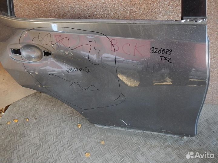 Дверь задняя правая Nissan X-Trail