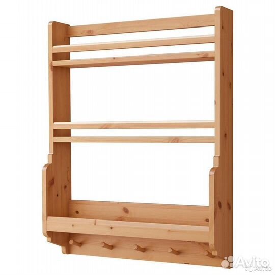 IKEA полка навесная Гэмлеби массив сосны