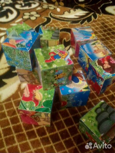 Кубики- пазлы