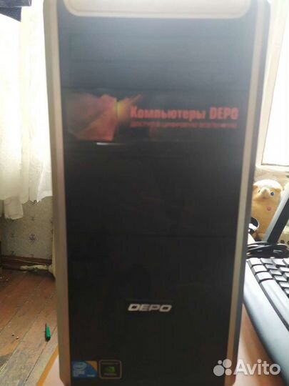 Системный блок,монитор, клавиатура, мышь, принтер