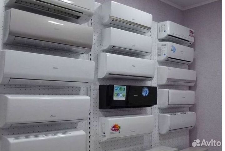 Сплит система с установкой