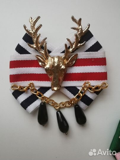 Брошка новогодняя