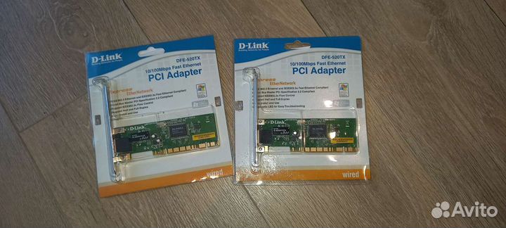 Новая сетевая карта D-Link dfe-520tx