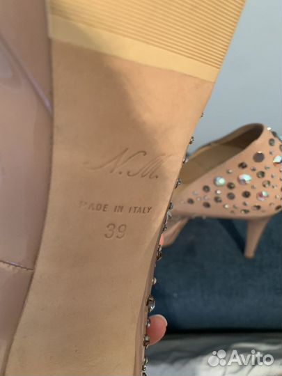 Туфли натуральная кожа Италия Nando muzi оригинал