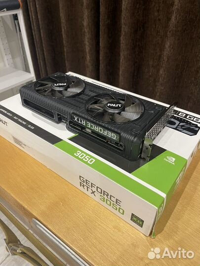 Видеокарта Rtx 3050 palit