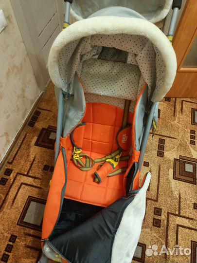 Детские санки коляска