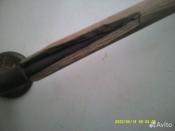 Ручка дверная магазинная винтаж СССР 1970-е