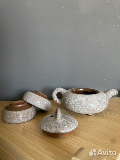 Чайник и пиалы набор для китайского чаепития