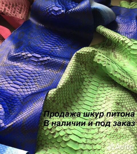 Шкура, кожа питона
