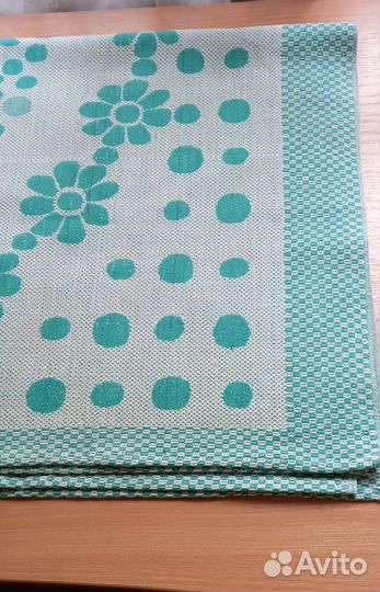 Махровая простынь и детское покрывало