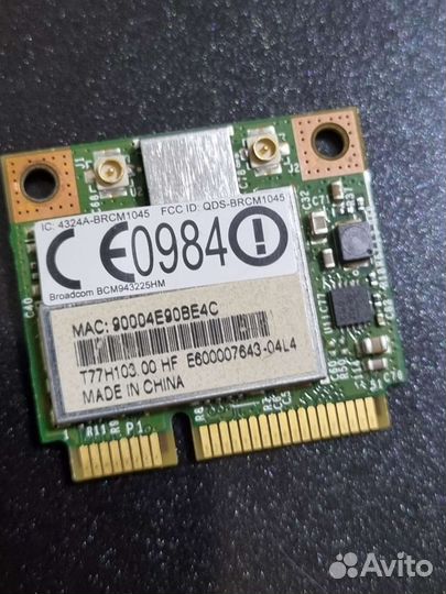 Wi-Fi адаптер Broadcom BCM943225HM