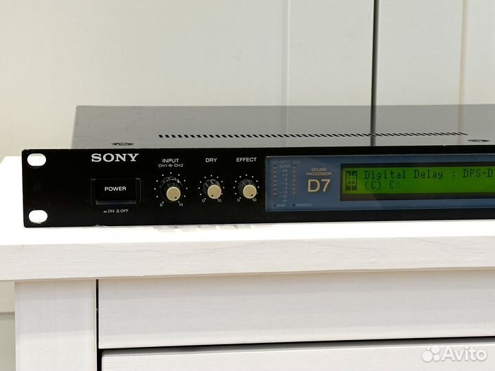 Цифровой стерео дилэй Sony DPS-D7 (220V, Japan)