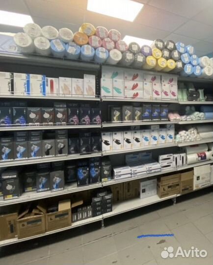 Перчатки нитрил