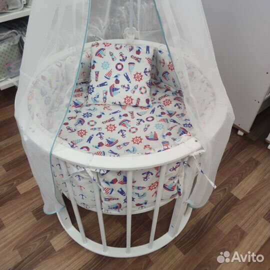 Постельное белье с бортиками и балдахином