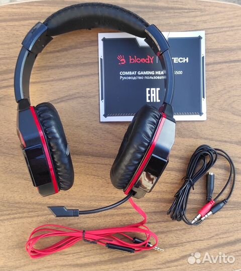 Гарнитура игровая A4tech Bloody G500