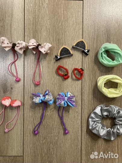 Резинки для волос детские