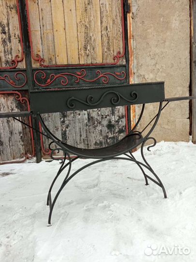 Мангал с 2 столиками