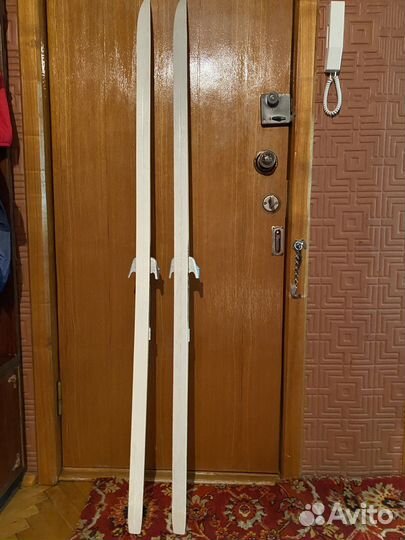 Лыжи беговые детские пластик 170см