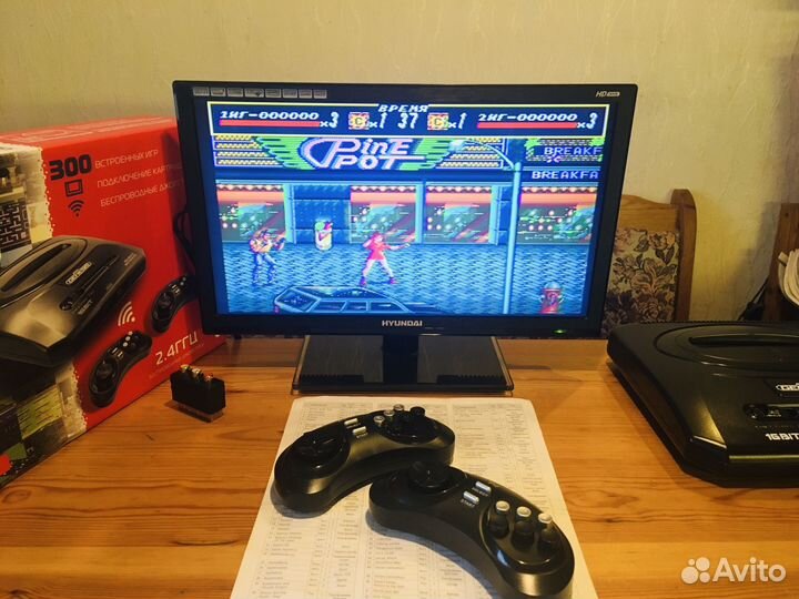 Sega Genesis Modern Wireless 300 игр