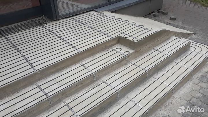 Греющий кабель для ступеней