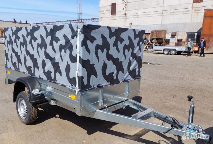 Прицеп легковой 2.5х1.4 с тентом 