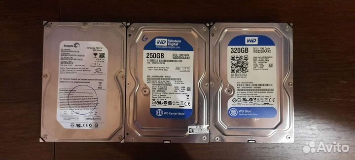 Жесткий диск WD Seagate 500 320 250GB