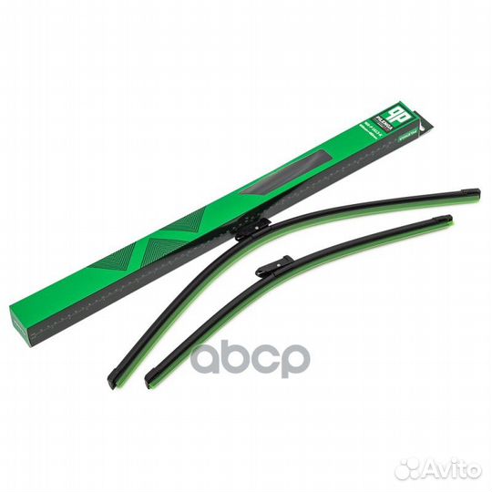 Щётки с/о 600/480мм бескаркасная skoda octavia