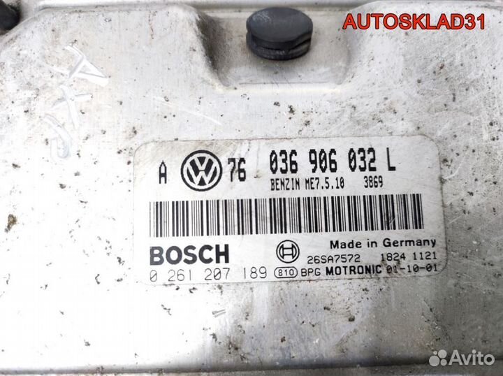 Блок эбу Volkswagen Golf 1.4 AXP 036906032L Бензин