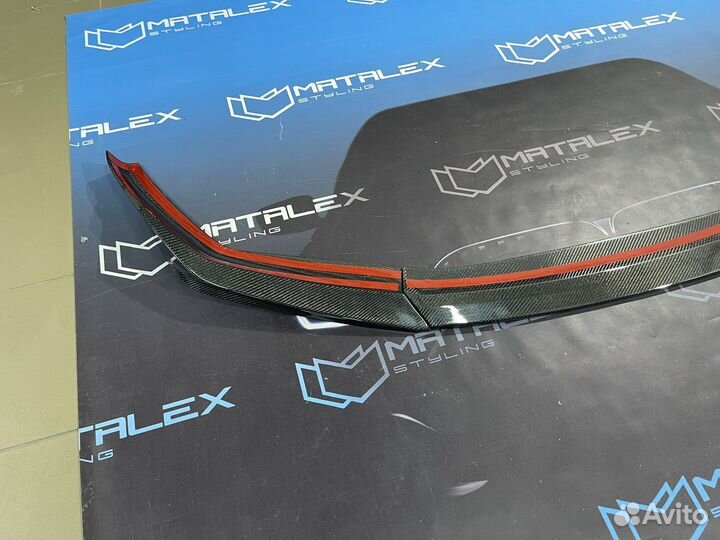 Сплиттер BMW F90 LCI M Performance карбон