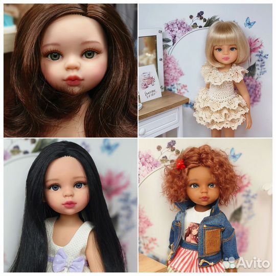 Кукла паола Рейна ооак (роспись)