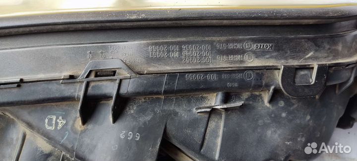 Фары Subaru legacy