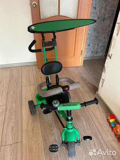 Детский трехколесный велосипед