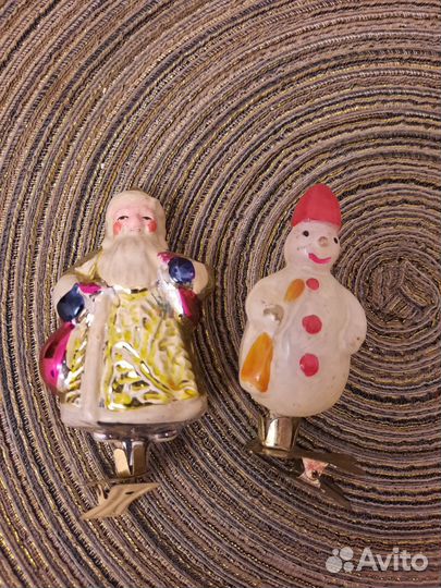 Елочные игрушки СССР