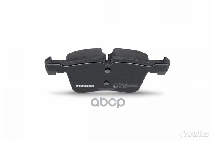 Колодки тормозные передние к-кт '3000-181 metaco