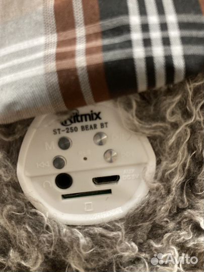 Портативная колонка Мишка Ritmix ST-250 Bear BT