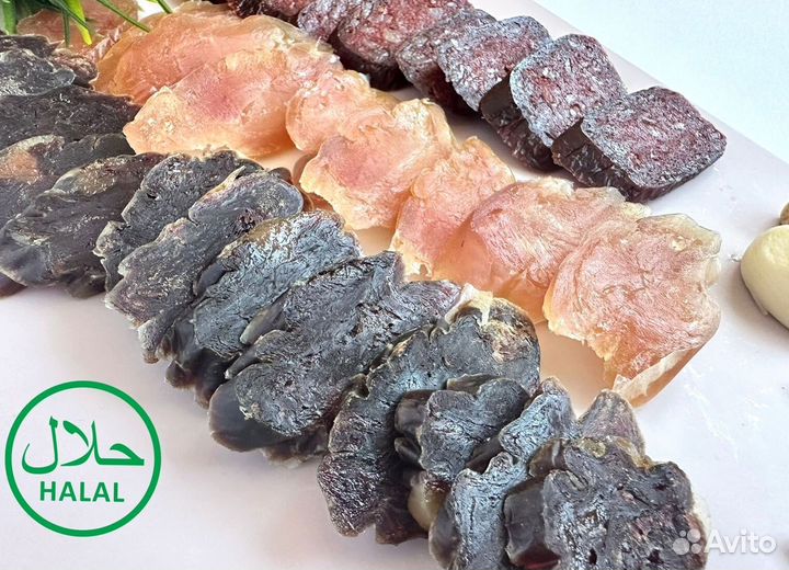 Гуси копченые и вяленные, колбасы казылык, курахан