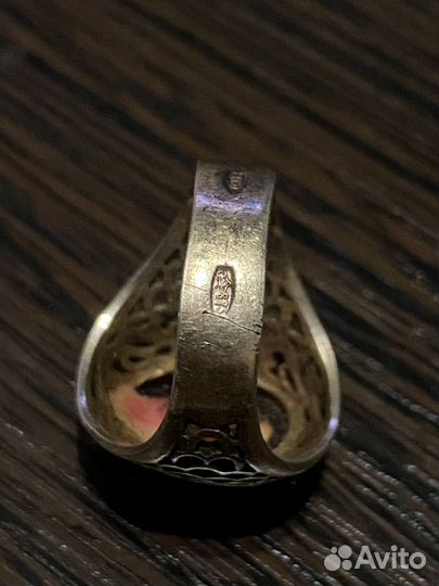 Перстень серебро СССР