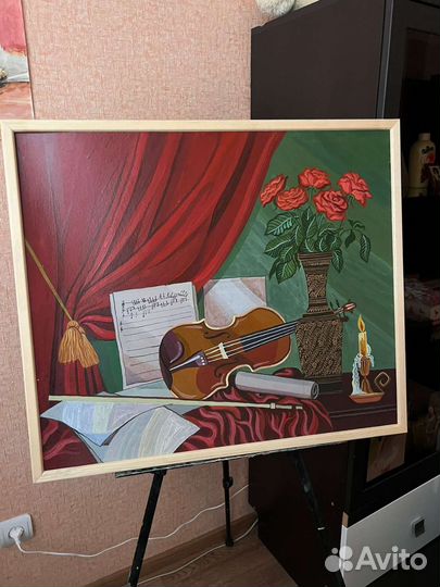 Картина акрилом