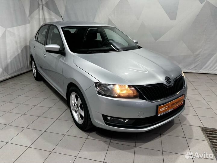 Skoda Rapid 1.6 МТ, 2018, 79 356 км