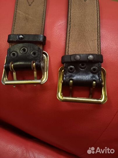 Ремни 2 шт. офицерские в отличном состоянии