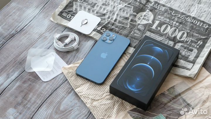 Смартфон Apple iPhone 12 Pro 256Gb Pacific Blue
