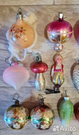 Елочные игрушки СССР